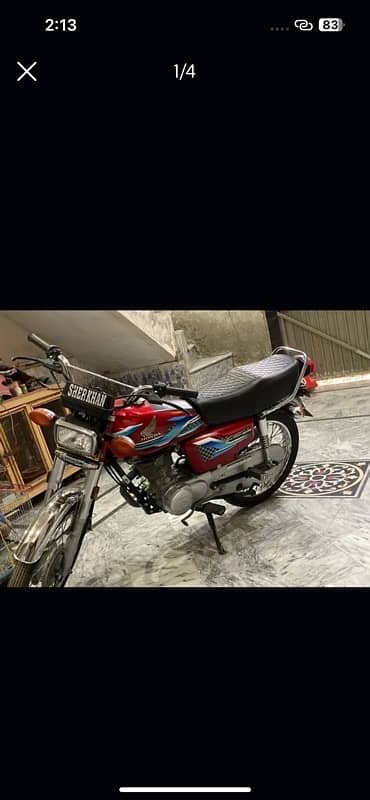 cg 125 brand new bike hn file orr card sath mily ga 0