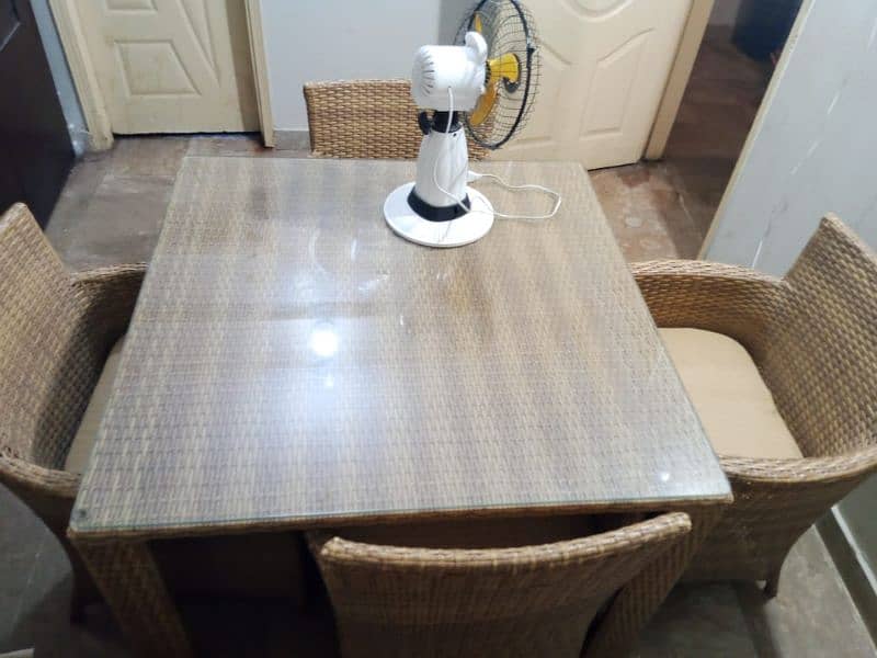 2 dining table and chair for sale urgent 0