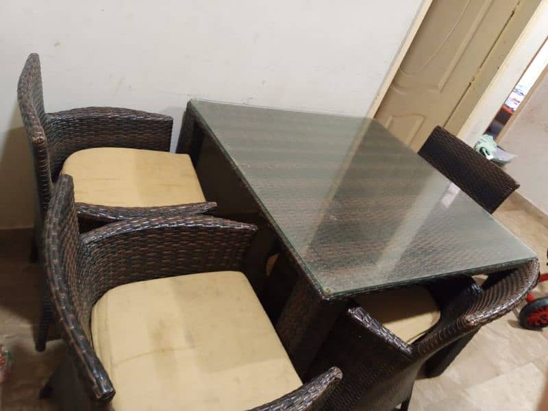 2 dining table and chair for sale urgent 1