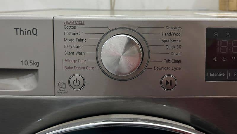 LG automatic washing machine 10 kg condition 10 by 10 full warranty 4