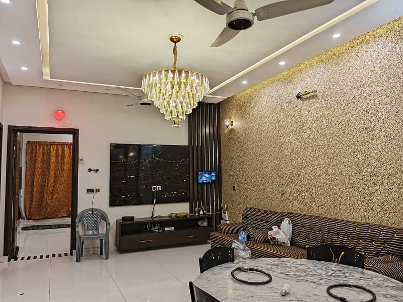 10 Marla Modern Elevation Brand New House Available for Rent in Sector C, Bahria Town Lahore. 2