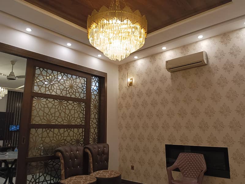 10 Marla Modern Elevation Brand New House Available for Rent in Sector C, Bahria Town Lahore. 7