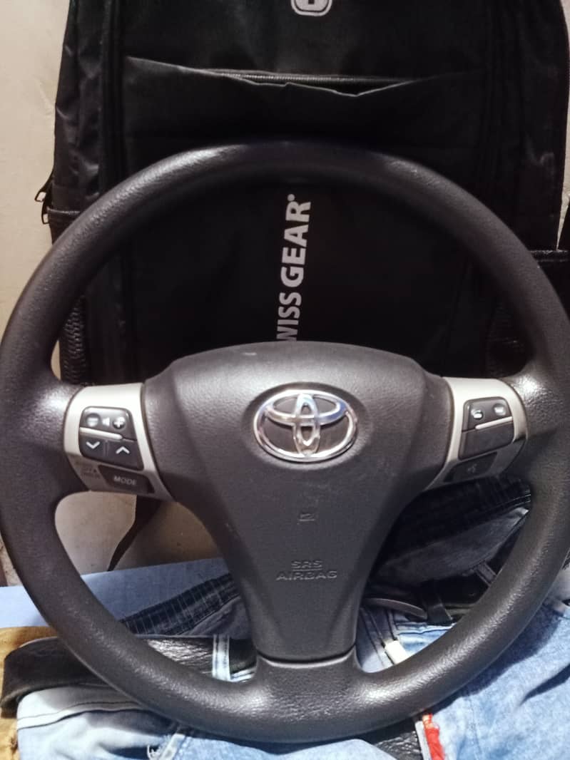 steering whele multimedia toyota 1