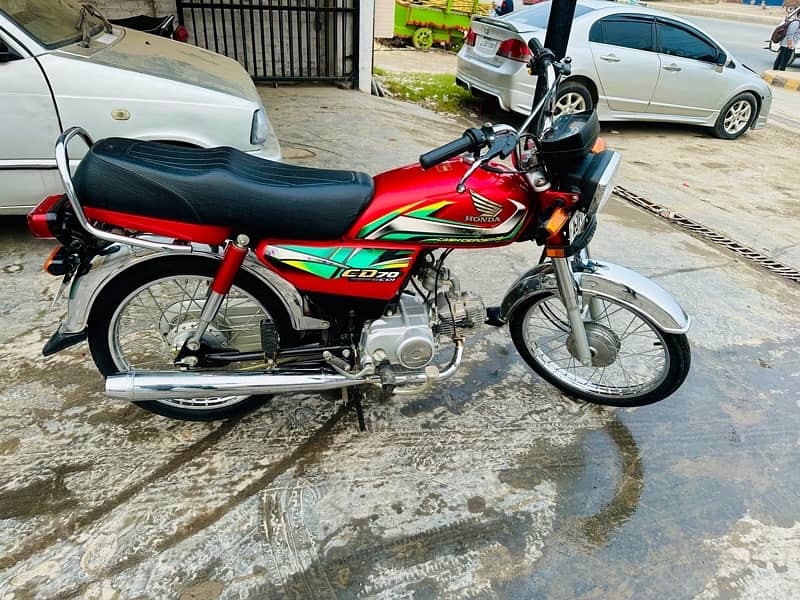 Honda CD70 lush condition 5