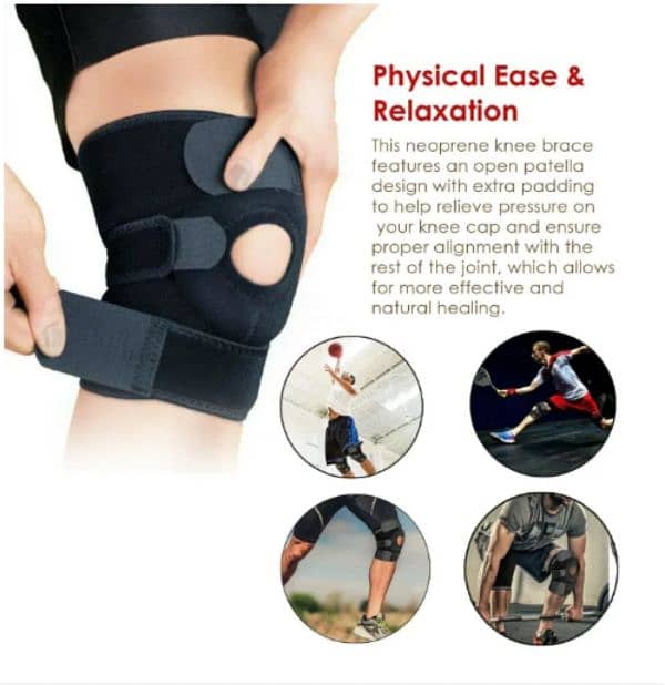 1Pc Knee Support Compression Sleeve | Arthritis Wrap | Knee Protector 5