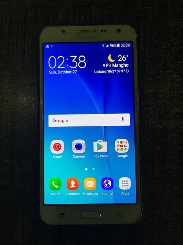 Samsung J7  Dual sim PTA Approved Glass Cracked 0