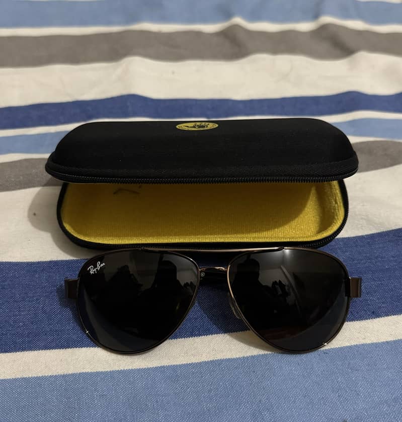 Rayban Sunglasses Dark Brown 1