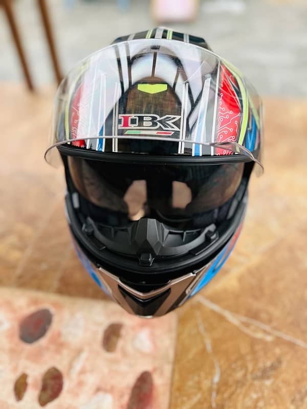 helmet IBK branded slightly used 7