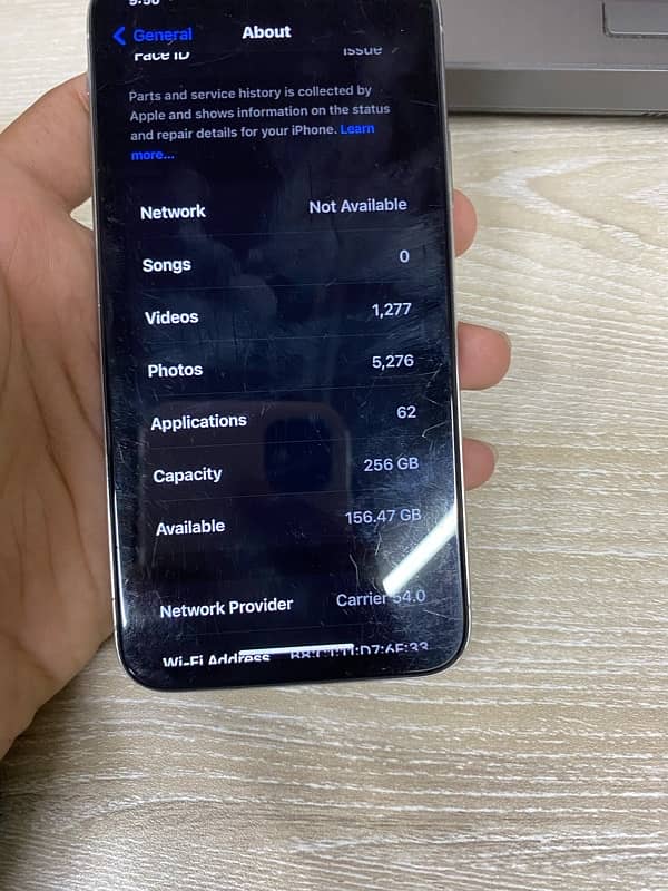 iPhone X 256 GB 4