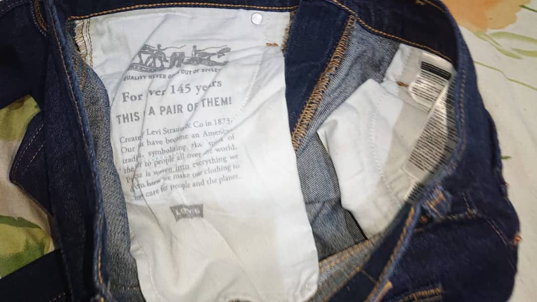 LEVI'S PANT ORIGINAL 5