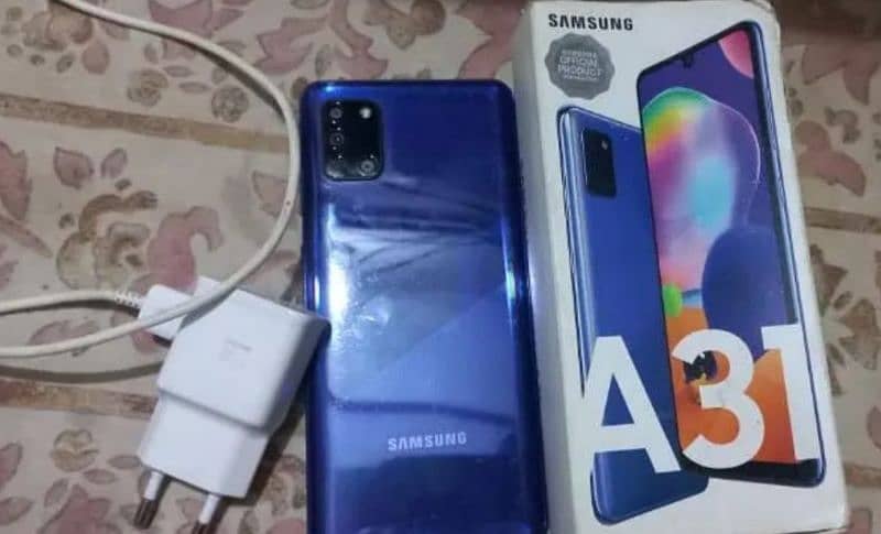 Samsung galaxy A31 4GB 128GB PTA Approved 0