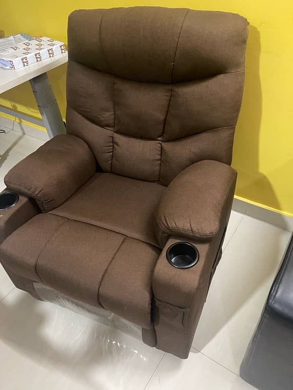 wildstone manual recliner in Imported fabric 0