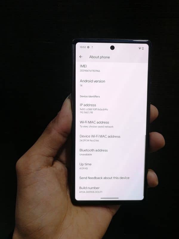 pixel 6a official pta approved 128gb. 1