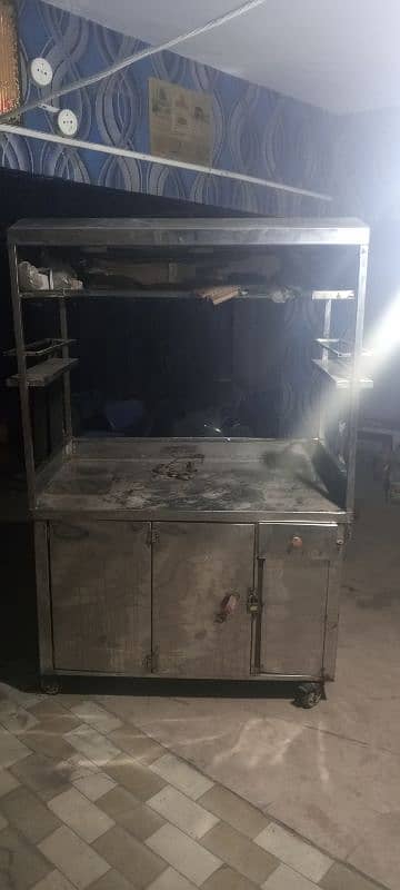 Fries and burger counter urgent sale 7