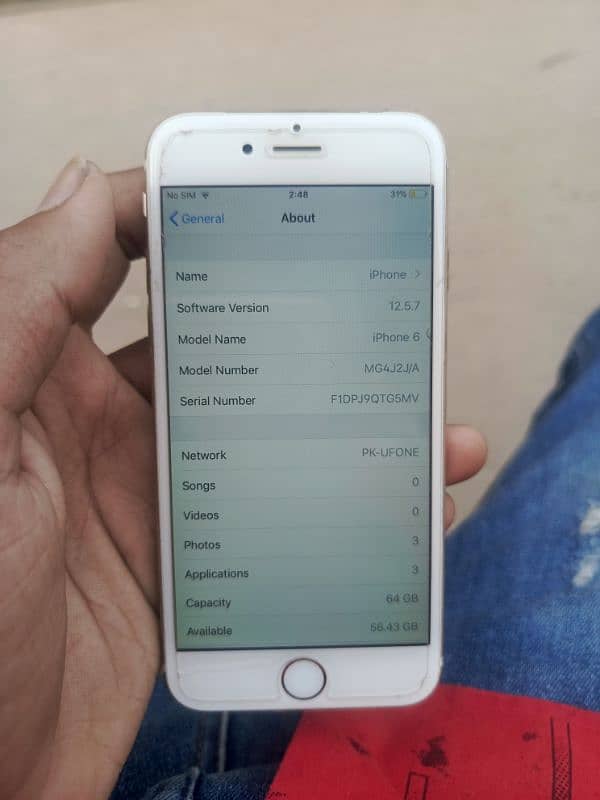 iphone 6 64GB 5