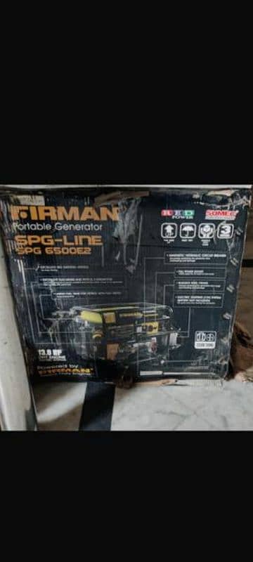 FIRMAN Generator 5.5 kW Petrol n Gas Generator - SPG6500E2 2