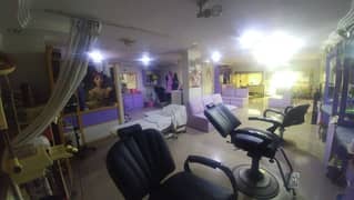 Ladies beauty parlour setup for sale