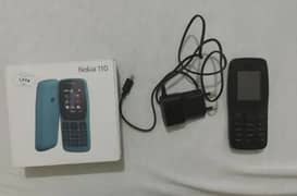 Nokia 110 black color in fresh condition for sale