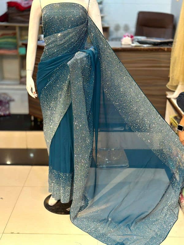 Korean stone saree 5