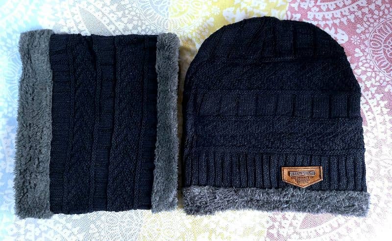 Winter Cap Set (2 Piece) Cap + Face Cover | Imported Stuff | Warm Cap 1