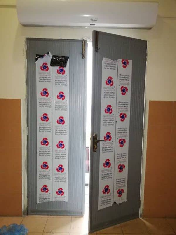 PVC Doors, PVC folding door, available 5