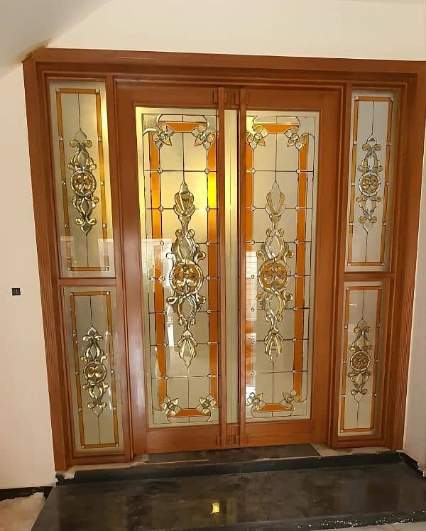 PVC Doors, PVC folding door, available 7