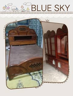 Double bed , Dressing& Showcase