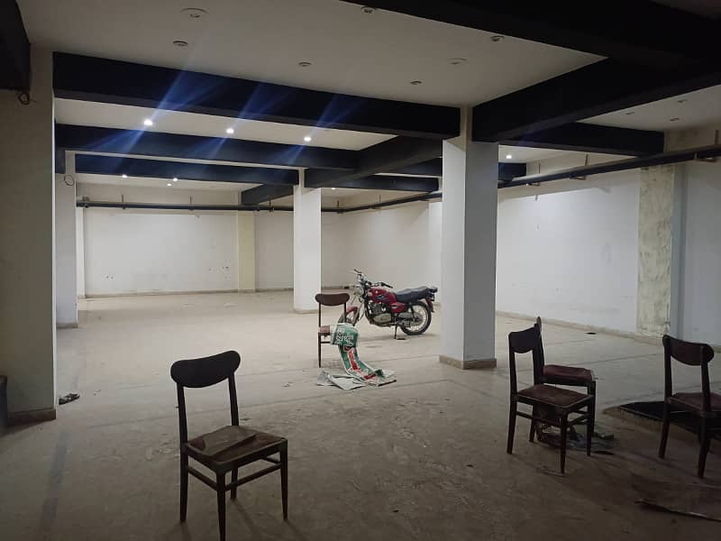 Basement Hall For Rent For Office | Gym | Boutique | Warehouse | Shop | Snooker | Ghori Town Kalma Chowk Near Express Way 3