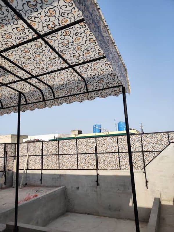 Fiber Glass sheds/PVC Tensile Fiber/Tensile Shade/Canopies/green net 11