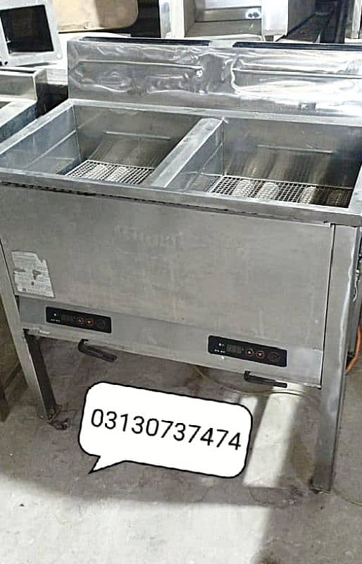 spiral mixer/ fryer/ sink/ hot plate grill/ varioline fast food pizza 2