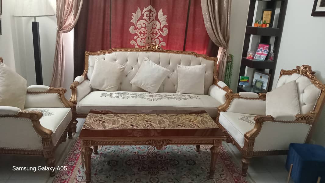 5 Seater Sofa Set for Sell in Bahria Town Karachi 1