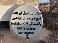 Pakistan hd dish sell service 032114546O5