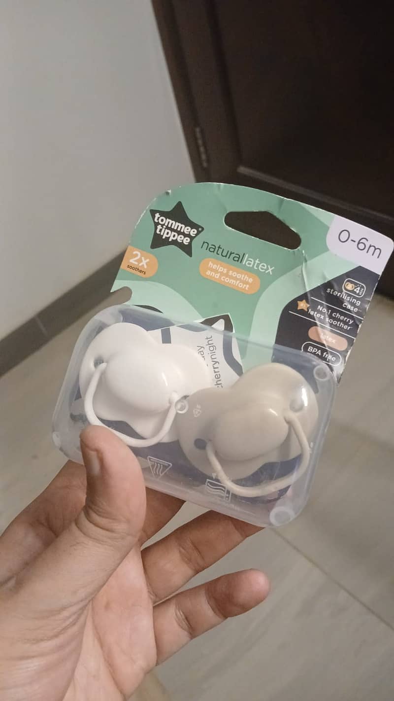 Tommie tippee brand Pacifier nipple for infants 2 pieces in once pack 0