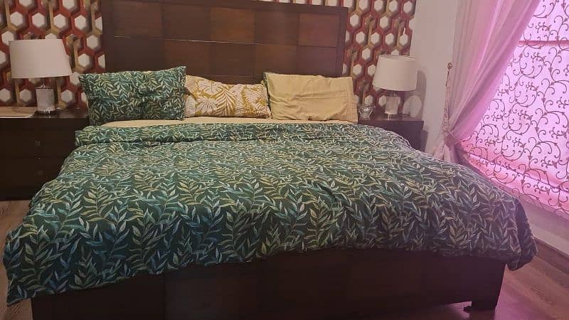 bed | bed set |wooden bed | luxery bed | dressing 1