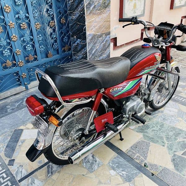 Honda CD 70 2017 only use 6500 totally geman 0