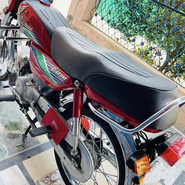 Honda CD 70 2017 only use 6500 totally geman 2