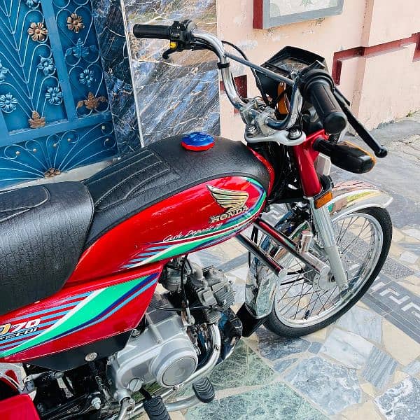 Honda CD 70 2017 only use 6500 totally geman 4