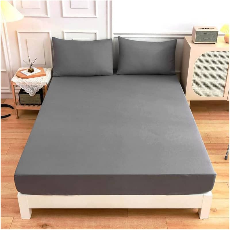 Waterproof Mattress Cover For Double Bed King Size Fitted Mattress 0