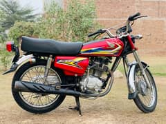 Honda 125 CG for urgent sale model 2019