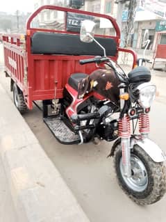 TEZ RAFTR load rickshaw 150 cc for sale 11 month used location Sialkot