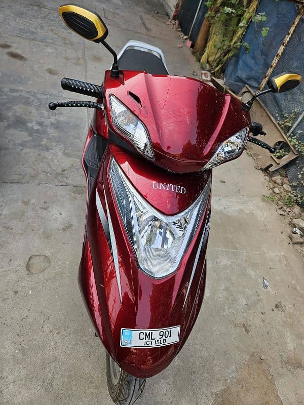 united scooter new condition 0