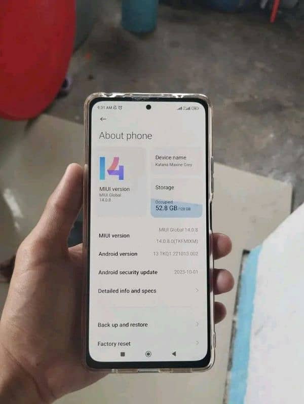 Redmi note 10 pro 8gb Ram 128gb memory 0370/1438/960 0