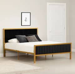 Iron bed / iron bed dressing side table / Double bed /Bed /  Furniture