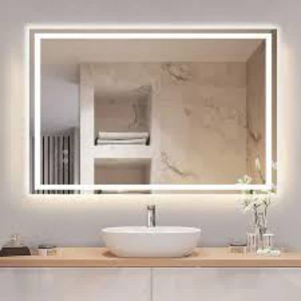 LIGHTING MIRROR AWALIABLE IN WHOLE SALE RATE 0