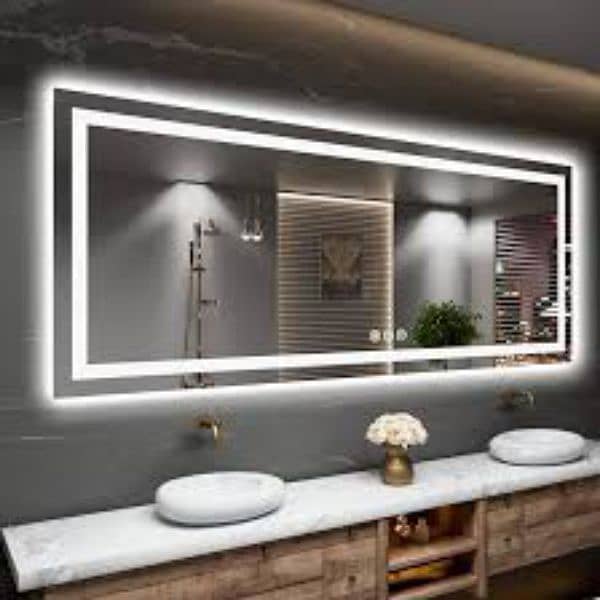 LIGHTING MIRROR AWALIABLE IN WHOLE SALE RATE 6