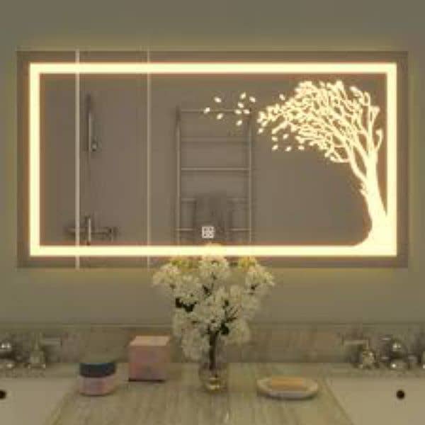 LIGHTING MIRROR AWALIABLE IN WHOLE SALE RATE 10