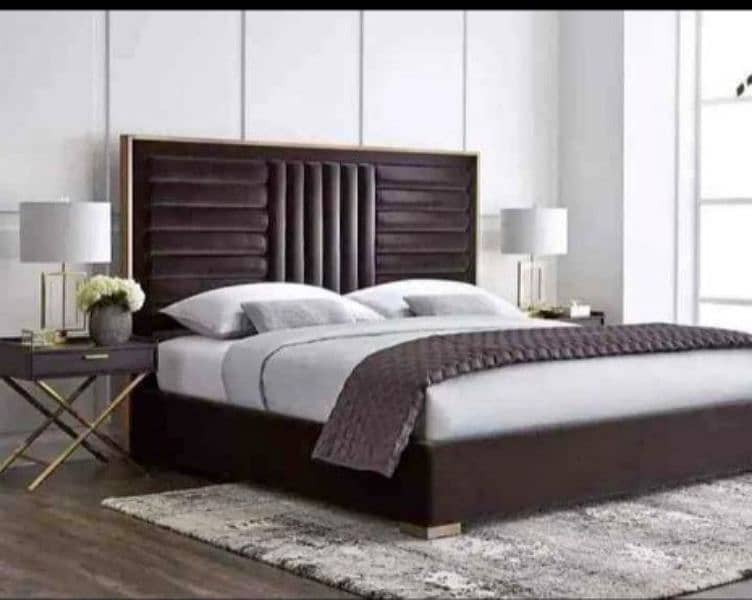 double bed set, king size bed set, Sheesham wood bed set, furniture 12