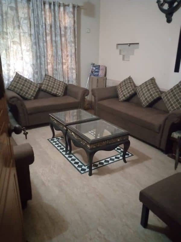 9 seater sofa set with cushions 2