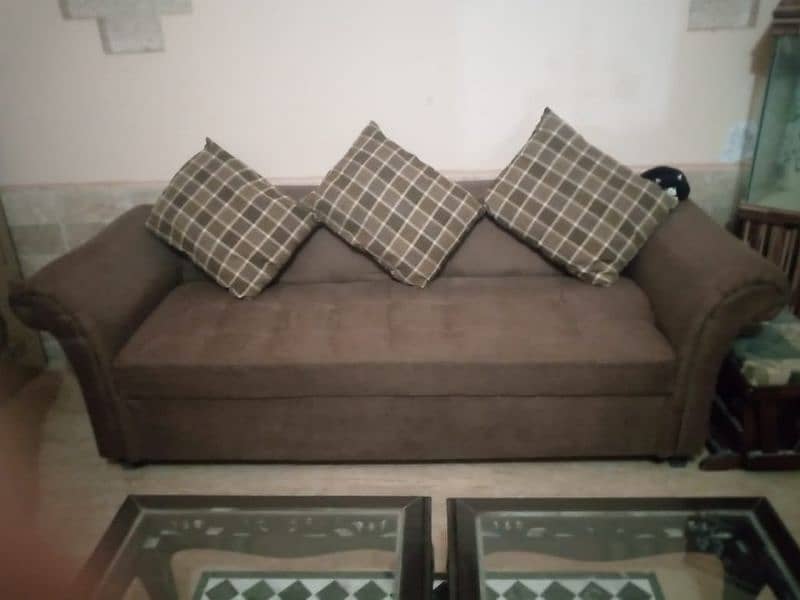 9 seater sofa set with cushions 8