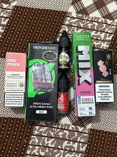 new vape and pod flavours in really cheap price